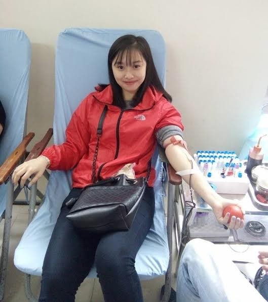 Sinh viên Đại học Công đoàn “rộn ràng” hiến máu tình nguyện - ảnh 2