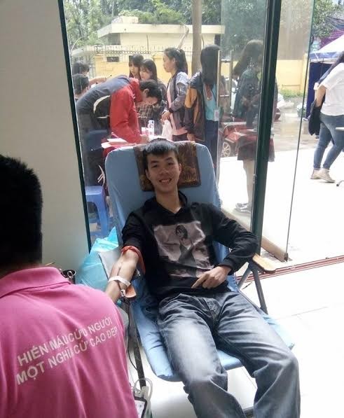Sinh viên Đại học Công đoàn “rộn ràng” hiến máu tình nguyện - ảnh 4