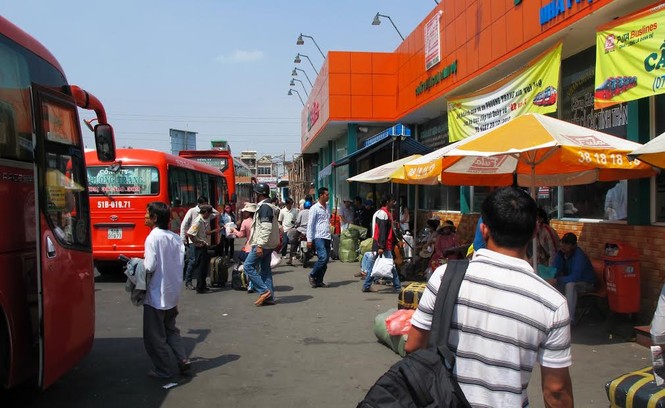 Cà Mau huy động xe, tàu dịp Tết 2017 - ảnh 2