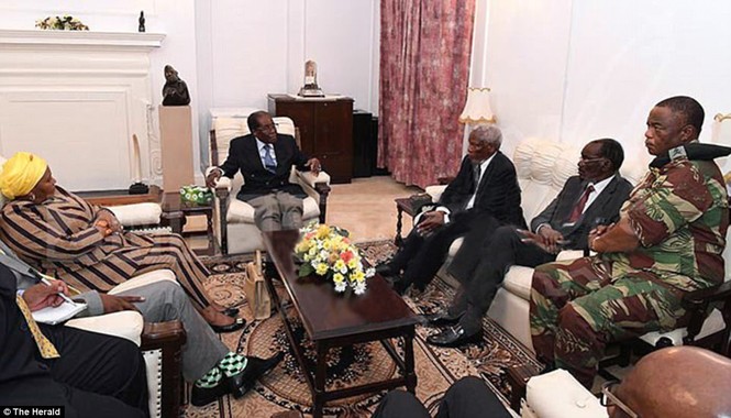 Tổng thống Zimbabwe sẽ bị đảng cầm quyền sa thải vào Chủ nhật - ảnh 1