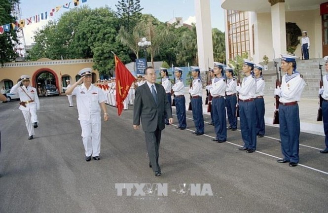 Những hình ảnh hoạt động của nguyên Thủ tướng Phan Văn Khải - ảnh 11