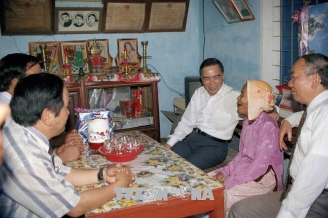 Những hình ảnh hoạt động của nguyên Thủ tướng Phan Văn Khải - ảnh 10