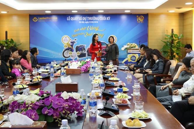 Giải đặc biệt chương trình sinh nhật vàng LienVietPostBank đã có chủ - ảnh 1