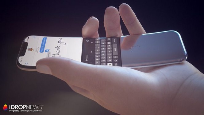 Bất ngờ với ý tưởng iPhone màn hình cong giống “quả chuối” Nokia 8100 - ảnh 1