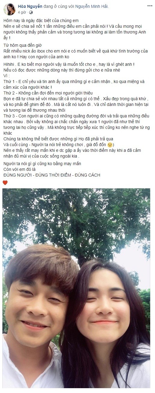 Bị dụ ‘soi’ quá khứ của bạn trai, Hoà Minzy đáp trả gay gắt - ảnh 1