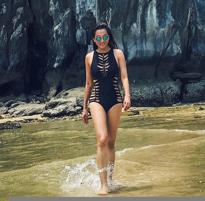 MC Kỳ Duyên khoe ảnh bikini nóng bỏng 'gây sốt' - ảnh 12