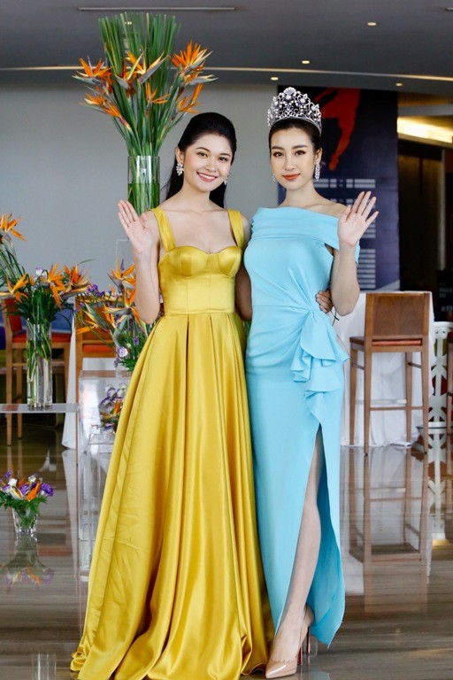 Dàn hoa hậu, á hậu rạng rỡ tại họp báo Chung khảo phía Bắc HHVN - ảnh 3