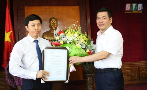 Nhân sự mới Nghệ An, Thái Bình - ảnh 2