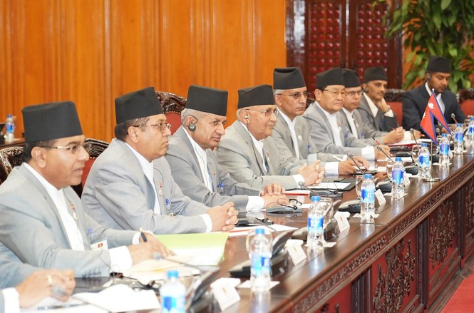 Thủ tướng Nguyễn Xuân Phúc đón Thủ tướng Nepal - ảnh 6