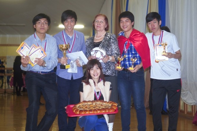 Sinh viên Việt giành hạng cao tại Olympic mùa Đông Belgorod - ảnh 1