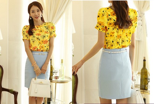 Trang phục công sở cho ngày hè - ảnh 1