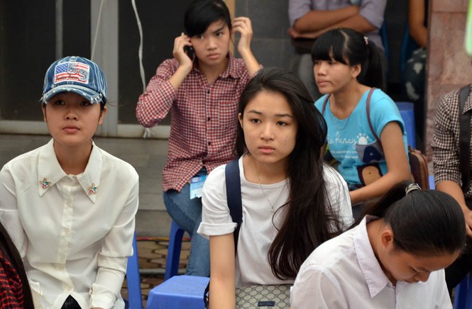 ẢNH: Tân sinh viên rạng rỡ ngày nhập học - ảnh 5