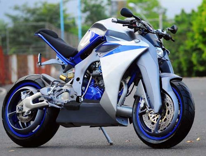 Xem Honda Tiger Revo biến hình 'quái thú tương lai' - ảnh 1