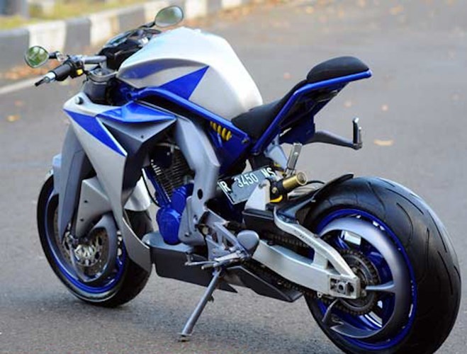 Xem Honda Tiger Revo biến hình 'quái thú tương lai' - ảnh 6