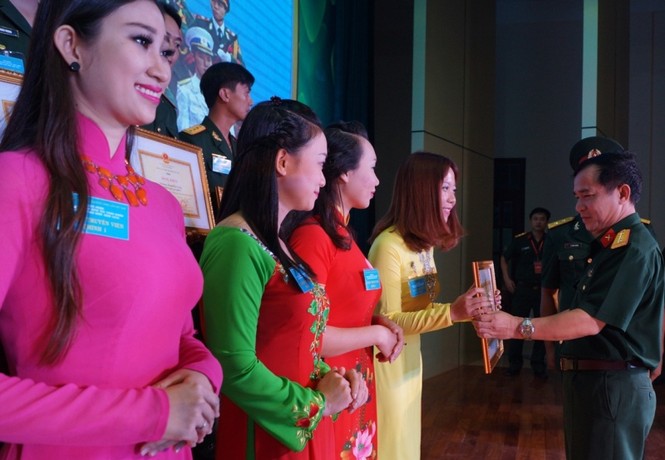 Bế mạc liên hoan tuyên truyền viên trẻ toàn quân - ảnh 5