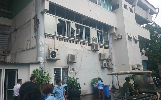 Bệnh viện Lão khoa phụt khói, bệnh nhân hô hoán tháo cháy - ảnh 2