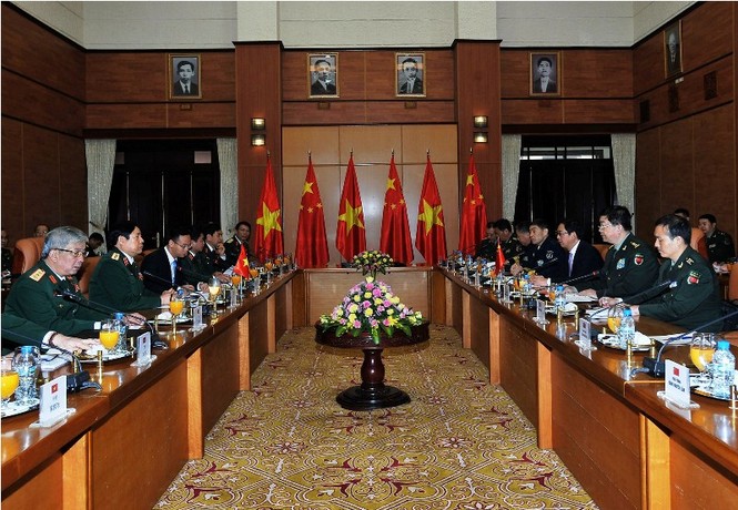 Bộ trưởng Quốc phòng Việt - Trung hội đàm tại Hà Nội - ảnh 5