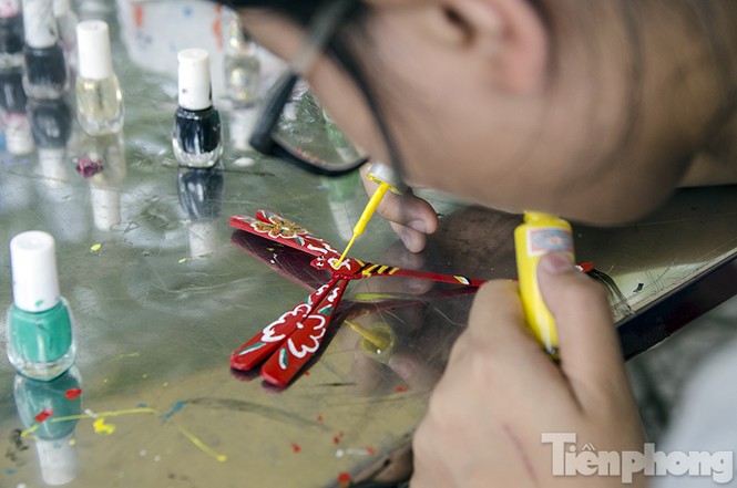 Trẻ em thành phố hào hứng gấp lá dứa, làm diều nan tre - ảnh 11