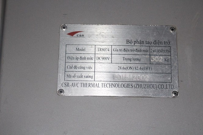 Cận cảnh 4 toa tàu đường sắt Cát Linh - Hà Đông về Hà Nội - ảnh 11
