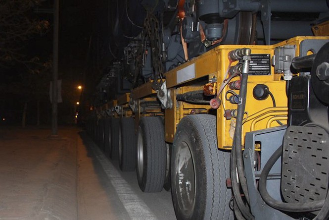 Cận cảnh 4 toa tàu đường sắt Cát Linh - Hà Đông về Hà Nội - ảnh 9
