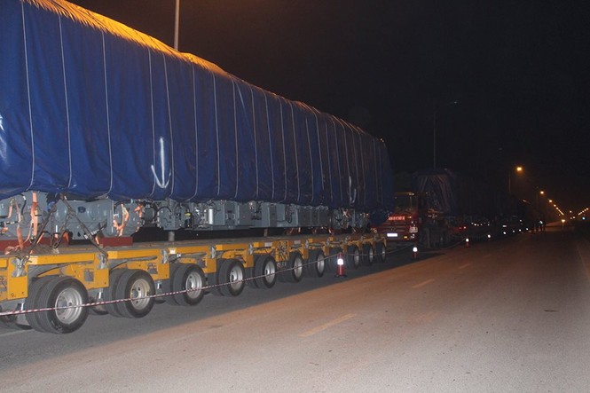 Cận cảnh 4 toa tàu đường sắt Cát Linh - Hà Đông về Hà Nội - ảnh 2