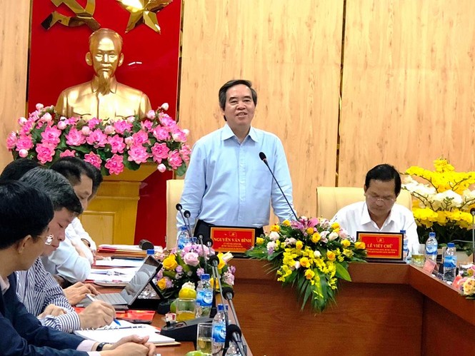Trưởng Ban Kinh tế TƯ làm việc với Lọc hoá dầu Bình Sơn - ảnh 1