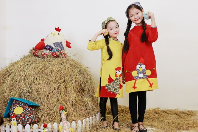 áo dài cho bé - ảnh 3