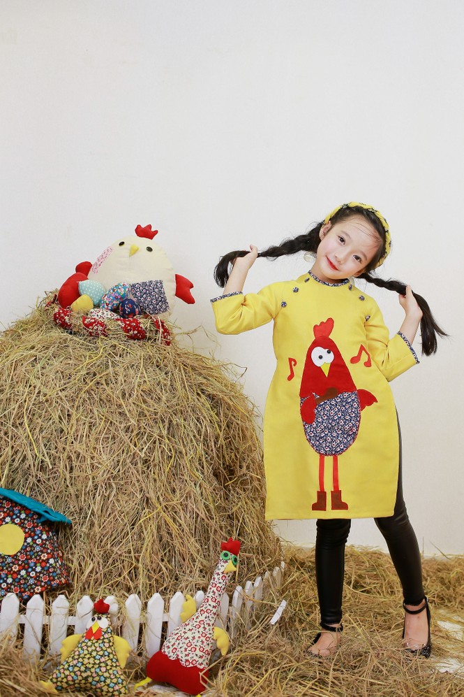 áo dài cho bé - ảnh 13