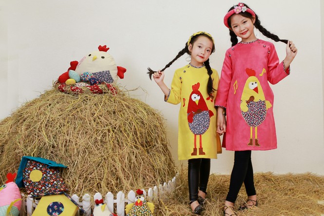 áo dài cho bé - ảnh 7