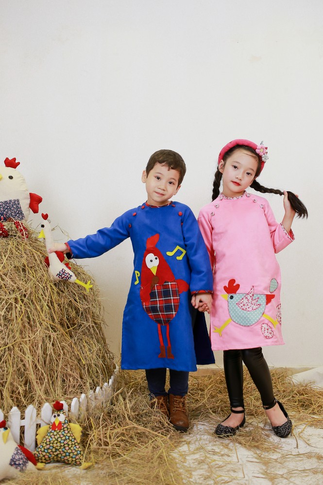 áo dài cho bé - ảnh 11