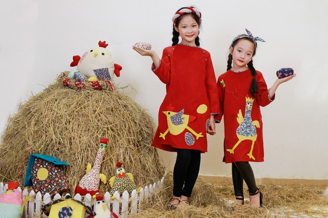 áo dài cho bé - ảnh 10