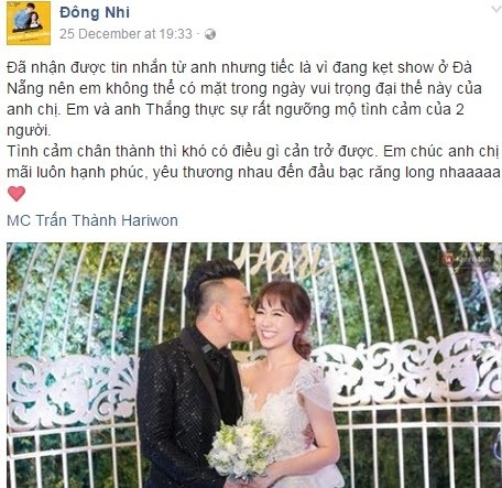 Lộ quà cưới Đông Nhi- Ông Cao Thắng gửi Trấn Thành- Hari Won - ảnh 3