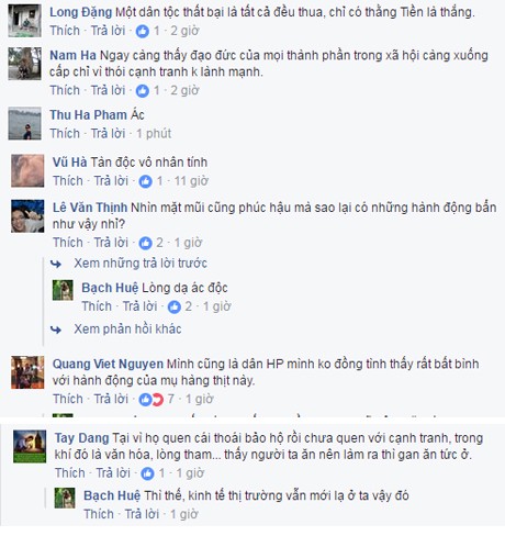 Dân mạng phẫn nộ chuyện người phụ nữ bán thịt lợn giá rẻ bị té phân lên người - ảnh 3