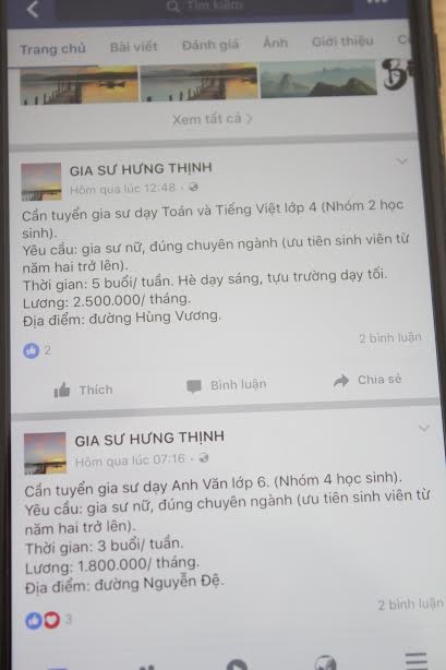 Sinh viên lập facebook lừa đảo xin việc - ảnh 2