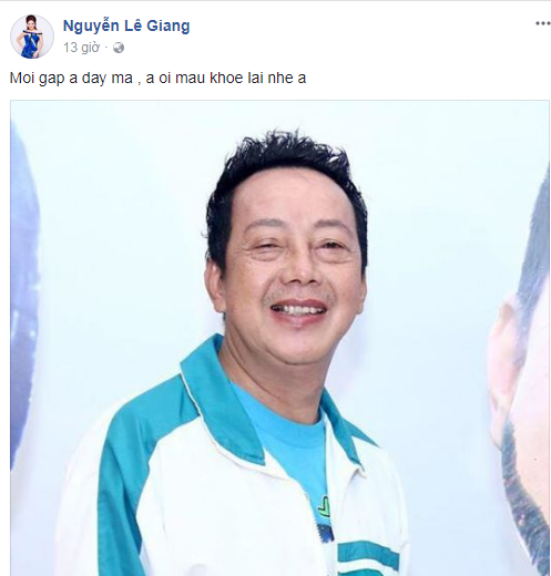 Giới nghệ sĩ đồng loạt cầu nguyện cho danh hài Khánh Nam - ảnh 3