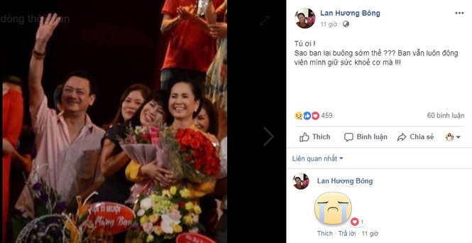 Xót xa những dòng tiễn biệt NSND Anh Tú của nghệ sĩ Việt - ảnh 3