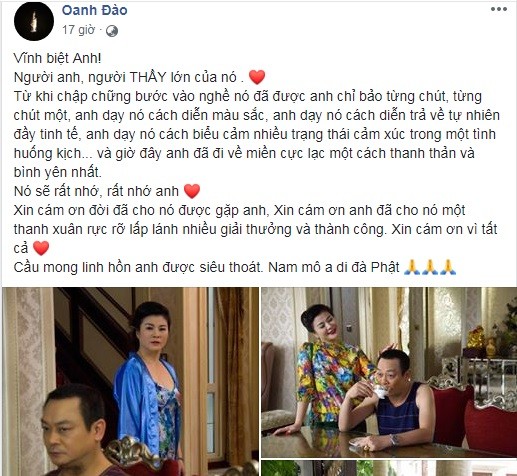 Xót xa những dòng tiễn biệt NSND Anh Tú của nghệ sĩ Việt - ảnh 6