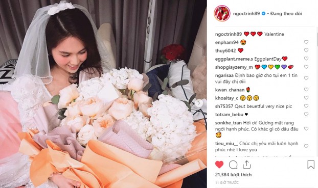 Quà Valentine của Ngọc Trinh không có gì đặc biệt ngoài thứ này - ảnh 1