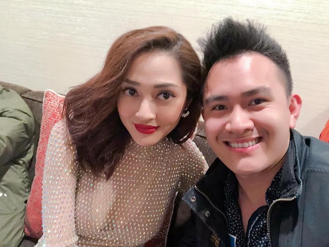 Con trai ruột Hoài Linh khoe ảnh hội ngộ ca sĩ Bảo Anh ở Mỹ - ảnh 2