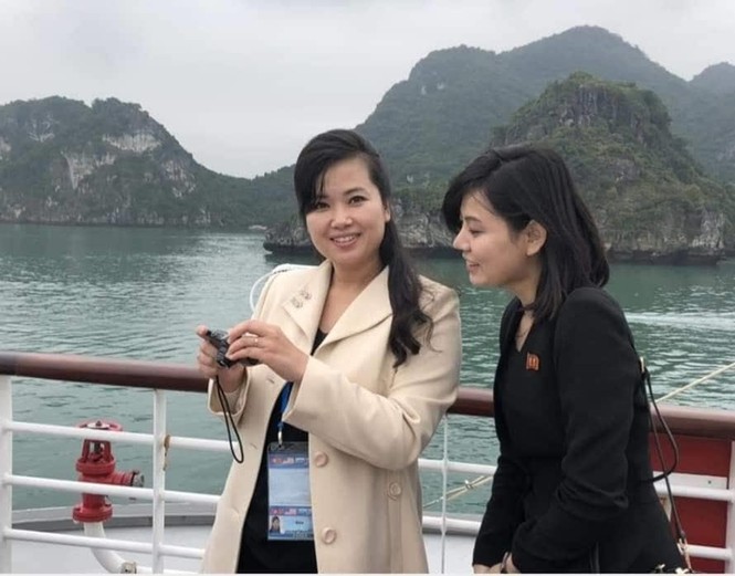 Ca sĩ quyền lực nhất Triều Tiên cùng nhiều 'bóng hồng' ‘check-in’ ở Hạ Long - ảnh 2