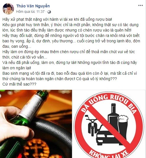 MC Thảo Vân bức xúc lên tiếng sau vụ tai nạn thương tâm ở hầm Kim Liên - ảnh 1