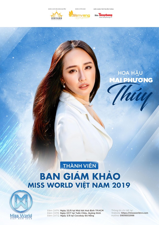 Mai Phương Thúy chính thức trở thành giám khảo Miss World Việt Nam 2019 - ảnh 1