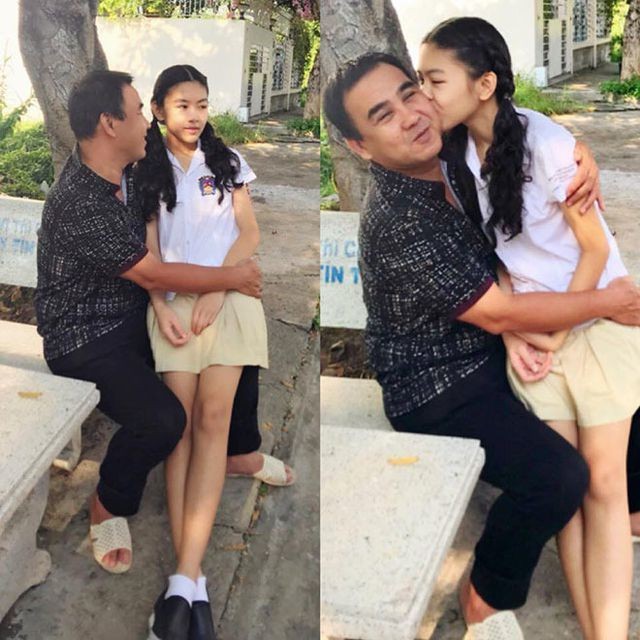 Con gái MC Quyền Linh 14 tuổi đã cao 1m70, được ví là bản sao Trương Bá Chi - ảnh 9