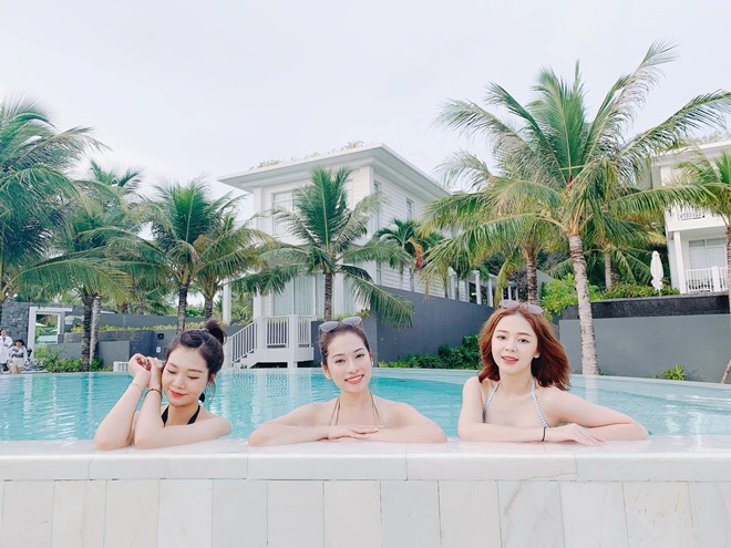 Vợ kém 13 tuổi của Dương Khắc Linh tung ảnh bikini sexy trước ngày cưới - ảnh 1