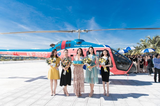 Miss World Việt Nam bất ngờ tổ chức sinh nhật cho thí sinh bằng trực thăng - ảnh 8