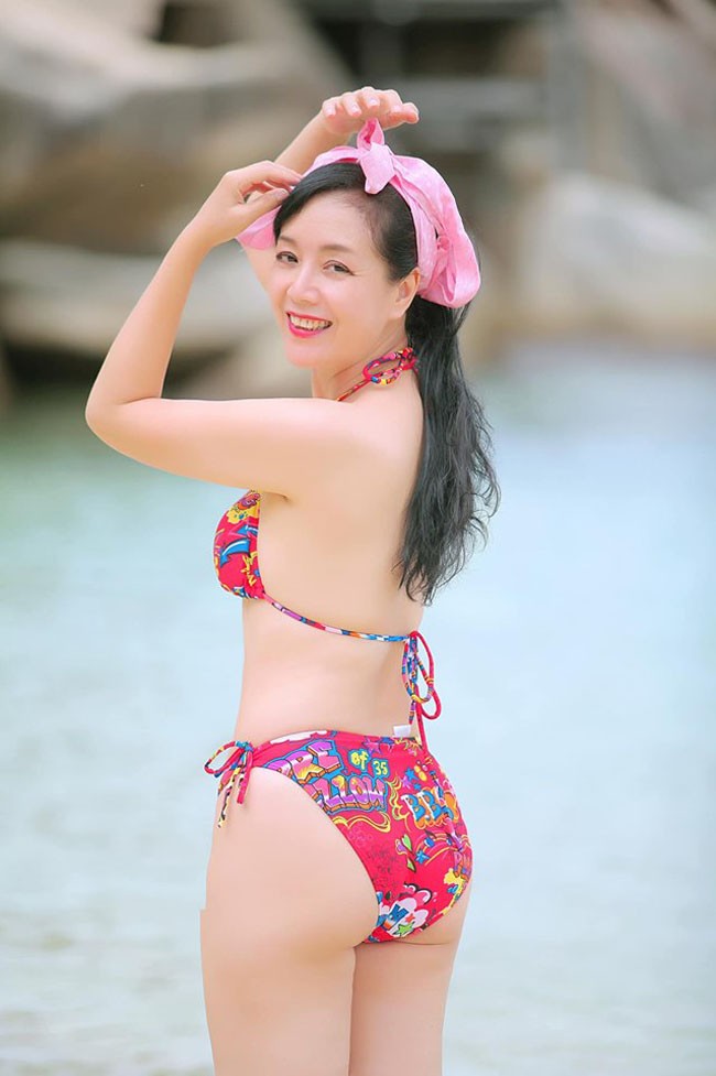 3 mỹ nhân Hồng Nhung, Chiều Xuân, MC Kỳ Duyên 'đọ dáng' với bikini - ảnh 5