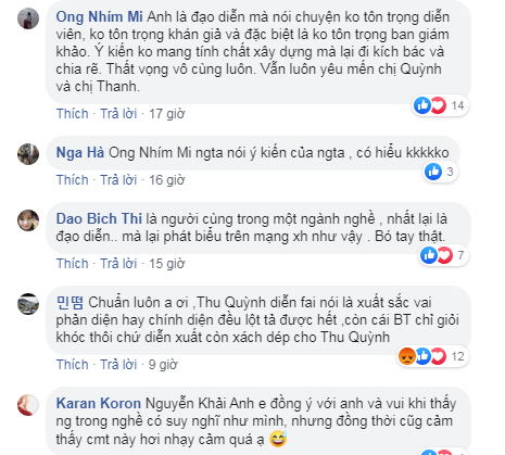 Đạo diễn Khải Anh gây tranh cãi khi nói Thu Quỳnh xứng đáng hơn Bảo Thanh - ảnh 6