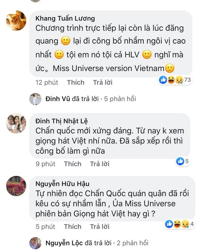MC Nguyên Khang công bố nhầm tên Quán quân The Voice Kids gây bức xúc - ảnh 3