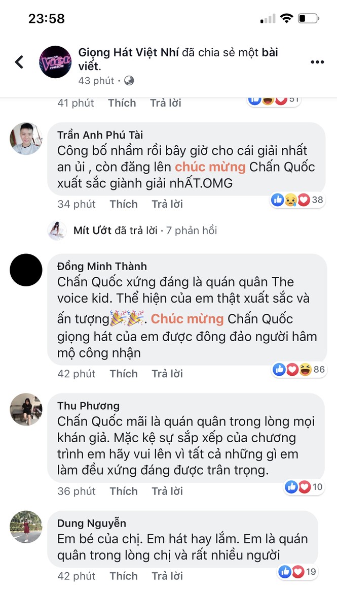 MC Nguyên Khang công bố nhầm tên Quán quân The Voice Kids gây bức xúc - ảnh 4
