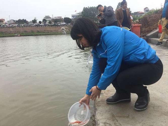 thả cá chép tiễn ông Công, ông Táo - ảnh 4
